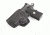 Wilson Combat Tactical Assault Holster, Compact 1911, Left Hand, 1.5in Belt, Black Kydex TA2BKL15