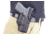 Wilson Combat Tactical Assault Holster, Glock 19/23/32, Right Hand, 1.5in Belt, Black Kydex, Black TA5BKR15