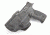 Wilson Combat Tactical Assault Holster, S and W M and P, Left Hand, 1.5in Belt TA13BKL15