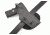 Wilson Combat Tactical Paddle Holster, Full-Size 1911, Right Hand, 1.5in Belt, Black Kydex TP1BKR15