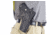 Wilson Combat Tactical Paddle Holster, Full-Size 1911, Right Hand, 1.5in Belt, Black Kydex TP1BKR15