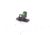 Wilson Combat Vickers Elite Snag-Free Front Sight for Sprinfield XD, Green Fiber Optic, .240 in, 913FOG240