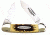 Winchester Knives 3 5/8in, 2 Blade Canoe w/ Spear and Pen Blades w/ Stag Delrin Handle, Clam Pack W 40 14012 C