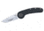 Winchester Knives 4in, 1 Blade Liner Lock w/ Black Plastic Handle, Horse and Rider W 40 14007
