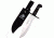 Winchester Knives Bowie Knife 9 1/2in Blade w/ Embroidered Heavy Duty Nylon Sheath, Box W 40 14030 B