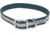Winchester Pet Core D Ring High Visibility Reflective Collar with Name Plate, Deep Teal, M/L, KB-DRC-DT-M/L-NP-1
