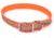 Winchester Pet Core D Ring High Visibility Reflective Collar with Name Plate, Orange, L/XL, KB-DRC-ORNG-L/XL-NP-1