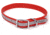 Winchester Pet Core D Ring High Visibility Reflective Collar with Name Plate, Red, M/L, KB-DRC-RD-M/L-NP-1
