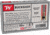 Winchester Super-X Shotshell 12 Gauge 16 Pellets 2.75in Centerfire Shotgun Buckshot Ammo, 5 Rounds, XB121