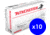 Winchester USA, 9mm Luger, 115 Grain, FMJ, Brass Case, Centerfire Pistol Ammo, 500 Rounds Box, Q4172-KIT5