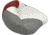 Wise Baja Series Casting Seat, Brite White / Dark Red / Grey, Small, 1466-1774