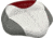 Wise Baja Series Casting Seat, Brite White/Dark Red/Grey, Small, 1466-1774