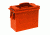 Wise Boaters Dry Box Tall W/Tray, Alert Orange, Medium, 5602-15