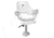 Wise Deluxe Pilot Chair with WP23-15-374 Ped, Wise White, Medium, 8WD007-710