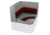 Wise Deluxe Pontoon Corner Section, Grey/Red/Charcoal, Large, 8WD133-1012