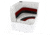 Wise Deluxe Pontoon Corner Section, White/Red/Charcoal, Large, 8WD133-1009