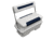 Wise DLX Pontoon 70 Qt Swingback Cooler, Brite White/Mariner Blue, Large, DLX156-1904