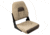 Wise DLX Pontoon Fold Down Seat, Neutral/Meteor, Medium, DLX1461-1900