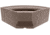 Wise Premier Pontoon 28in Radius Corner - Base Only, Mocha Java, BM11028-1B-1725