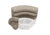 Wise Premier Pontoon 28in Radius Corner, Mocha Java/Cafe/Mushroom, Large, BM11028-1749