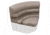Wise Premier Pontoon 28in Radius Corner, Mocha Java/Cafe/Mushroom, Large, BM11028-1749