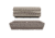 Wise Premier Pontoon 50in Bench, Mocha Java/Cafe/Mushroom, Large, BM1145-1749