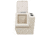 Wise Premier Pontoon Lean Back Right, Platinum/Mocha Java/Khaki, Large, BM13006R-1066