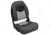 Wise Pro-Angler Folding Boat Seat, Charcoal/Black/Marble Grey, Medium, 3304-860