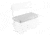 Wise Replacement Seat Only-156, White, Medium, 8WD156-R-S