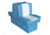 Wise Deluxe Lounge Seat w/ 10'' Base, Wise Light Blue/Wise White, Large, 8WD707P-1-663