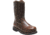 Wolverine Brek DuraShocks Waterproof Wellington Steel-Toe EH Work Boot - Mens, Dark Brown, 8 US, Extra Wide, W10084-8EW