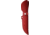 Wood Jewel Child's First Knife, 7.25in Overall, 3in Carbon Steel Blunt Tip Blade, Red Plywood Handle, Leather Sheath, 23PP_ENSI RED