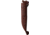 Wood Jewel Little Leuku Fixed Blade Knife, 8.5in Overall, 3.5in Carbon Steel Blade, Curly Birch Handle, Leather Sheath, 23N