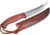 WoodmanS Pal J. Wayne Fears Knife with Sheath, Cook Knife, Leather Sheath 173711