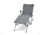 Woods Ashcroft 3-Position Reclining Camping Lounger Chair, Gun Metal, CTI0765943G