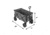 Woods Outdoor Collapsible Utility King Wagon, 225 lb Capacity, Gray, CTI0762933