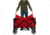 Woods Outdoor Collapsible Utility King Wagon, 225 lb Capacity, Red, CTI0762933R