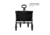 Woods Outdoor Collapsible Utility Standard Wagon, 150 lb Capacity, Black, CTI0765541