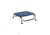 Woods Portable Quick Set-up Folding Adjustable 2-in-1 Camping Lounger/Cot, Navy, CTI0765535N