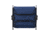 Woods Portable Quick Set-up Folding Adjustable 2-in-1 Camping Lounger/Cot, Navy, CTI0765535N