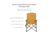 Woods Siesta Folding Reclining Padded Camping Chair, Dijon, CTI0765868