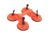 Woodstock 4 Head Suction Cup D4132