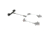 Woodstock Extension Kit for D4666 Mobile Base, D4792