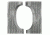 Woodstock Handrail Top Moulding Head Knives, Set of 2, D1713