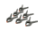Shop Fox Polymer Spring Clamp Set, 6 pc., 3in. D4069