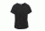 Woolrich First Forks Womens Split Neck Shirt, Black, XL, 7702-BLACK-XL