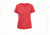 Woolrich First Forks Womens Split Neck Shirt, Bonfire Red, L, 7702-BONFIRERED-L