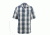 Woolrich Keep It Moving Men's Short Sleeve Shirt, Dark Slate Check, 6386