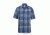Woolrich Keep It Moving Men's Short Sleeve Shirt, Mountain Blue, 6386