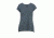 Woolrich Meadow Forks Women's Short Sleeve Tee Shirt, Dark Slate, 7053